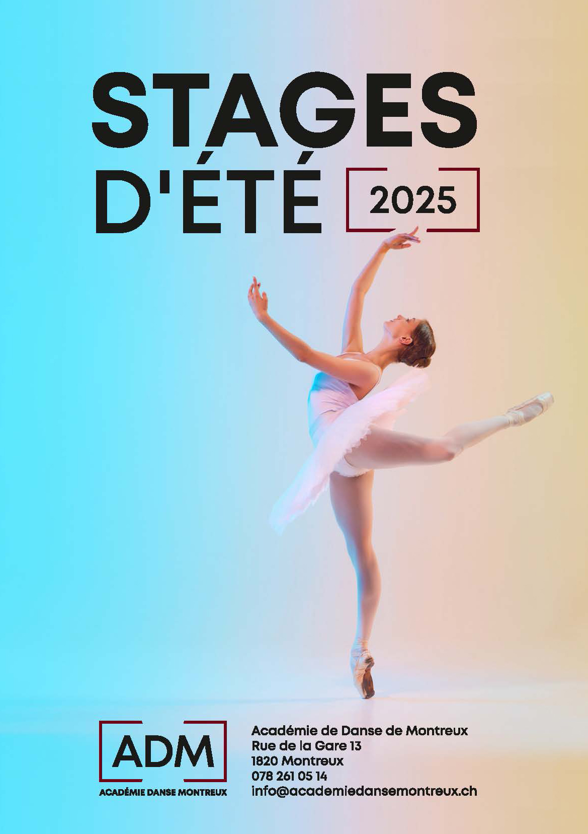 affiche stage